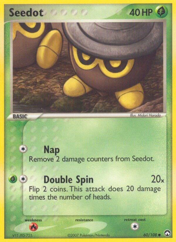 Seedot #60 Pokemon Power Keepers