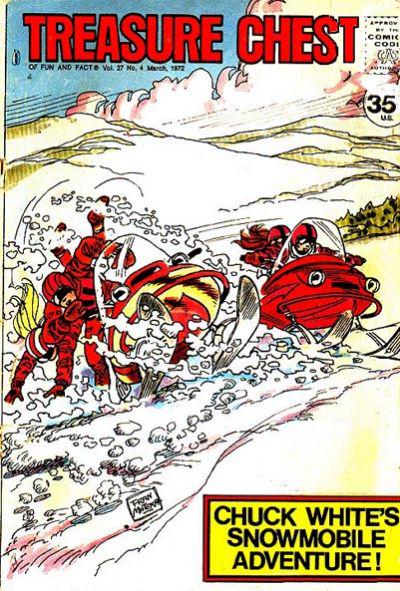 Treasure Chest of Fun and Fact #4 492 (1972) Comic Books Treasure Chest of Fun and Fact