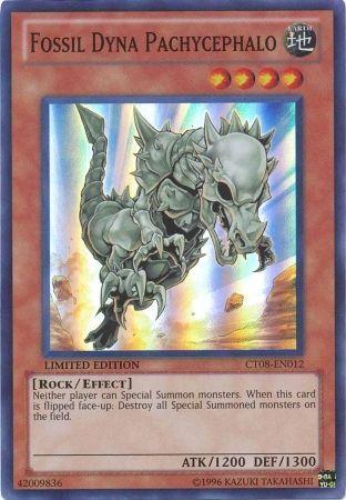 Fossil Dyna Pachycephalo CT08-EN012 YuGiOh Collectible Tins 2011