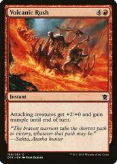 Volcanic Rush [Foil] Magic Dragons of Tarkir Prices