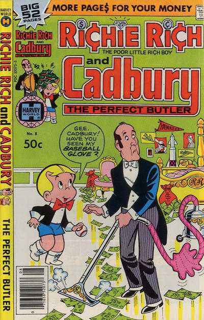 Richie Rich and Cadbury #8 (1979) Comic Books Richie Rich And Cadbury