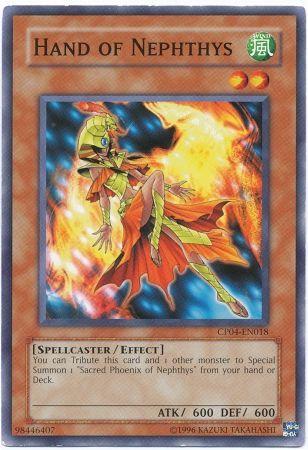 Hand of Nephthys CP04-EN018 YuGiOh Champion Pack: Game Four