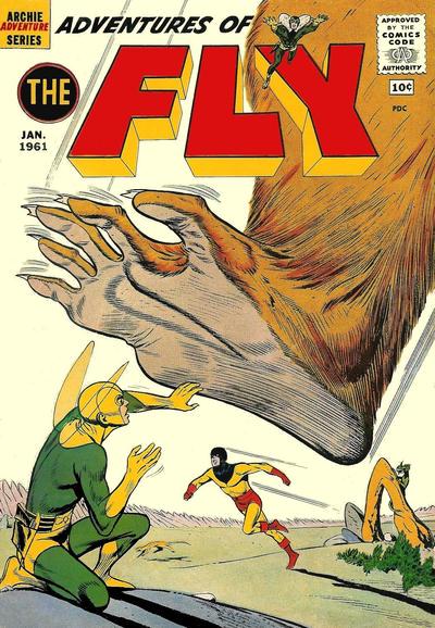 Adventures of the Fly #10 (1961) Comic Books Adventures of the Fly