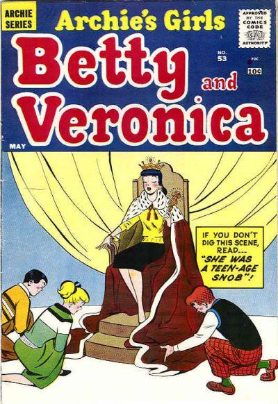 Archie's Girls Betty and Veronica #53 (1960) Comic Books Archie's Girls Betty and Veronica