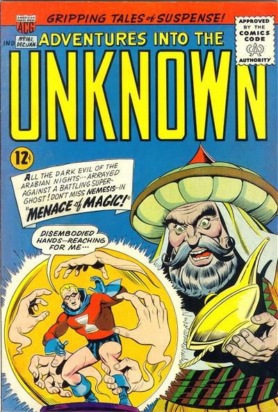 Adventures into the Unknown #161 (1965) Comic Books Adventures into the Unknown