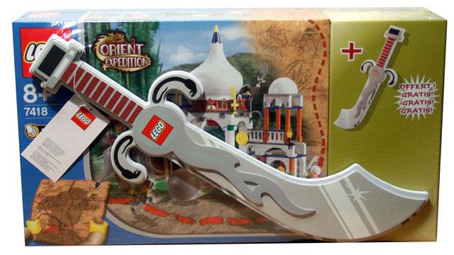 Scorpion Palace and Foam Scimitar #7418 LEGO Adventurers