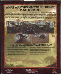 US Back Cover | Carnivores PC Games
