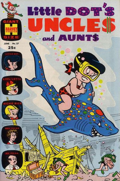 Little Dot's Uncles and Aunts #27 (1969) Comic Books Little Dot's Uncles and Aunts