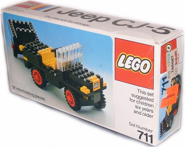 Jeep CJ-5 #711 LEGO LEGOLAND