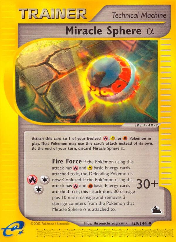 Miracle Sphere #129 Pokemon Skyridge