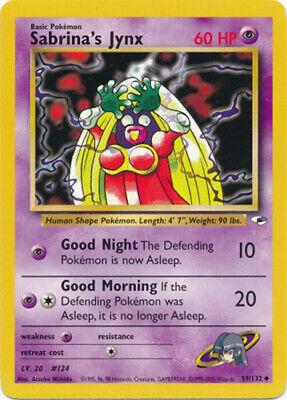 Sabrina's Jynx #59 Pokemon Gym Heroes