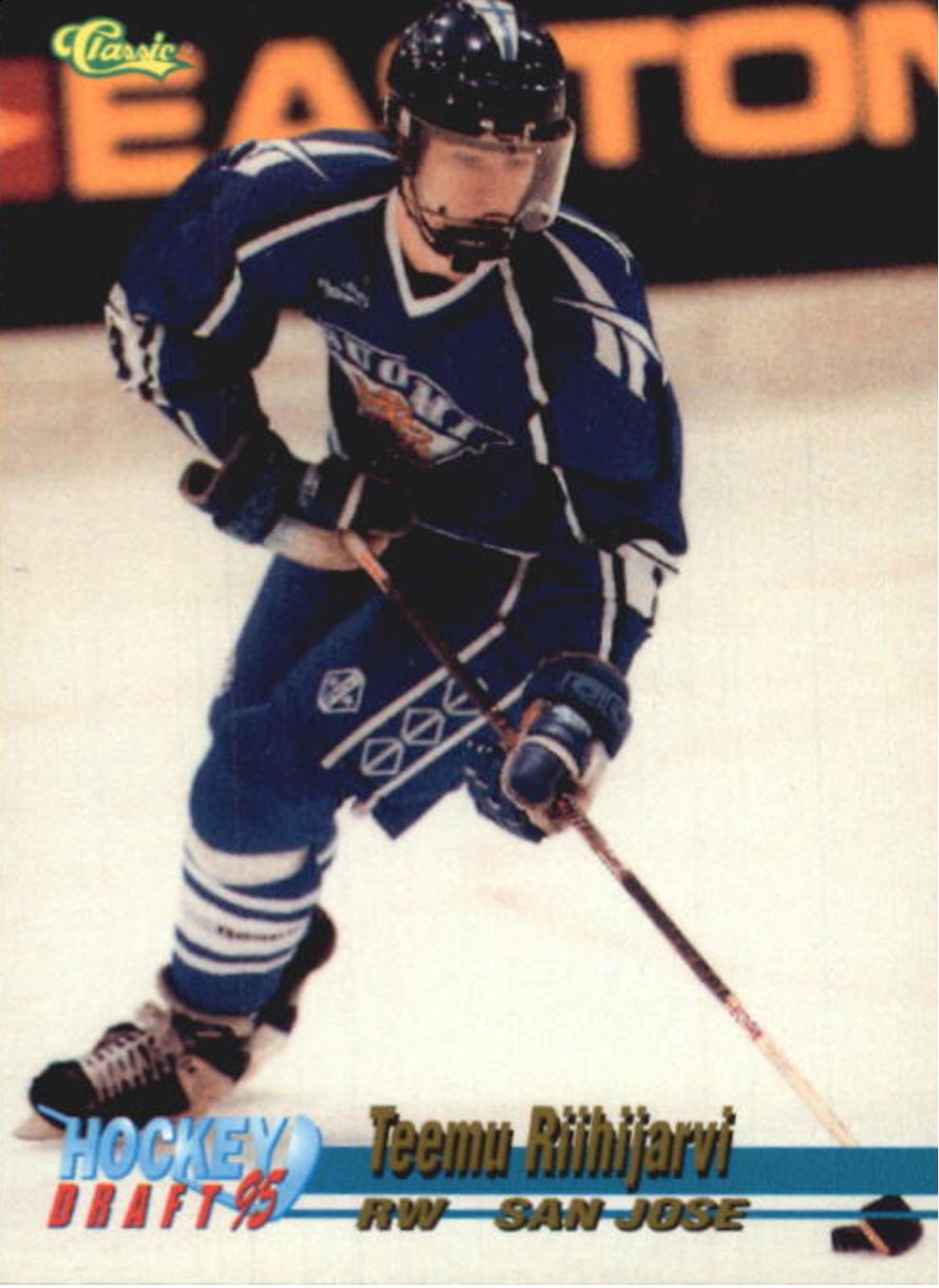Teemu Riihijarvi #12 1995 Classic Hockey