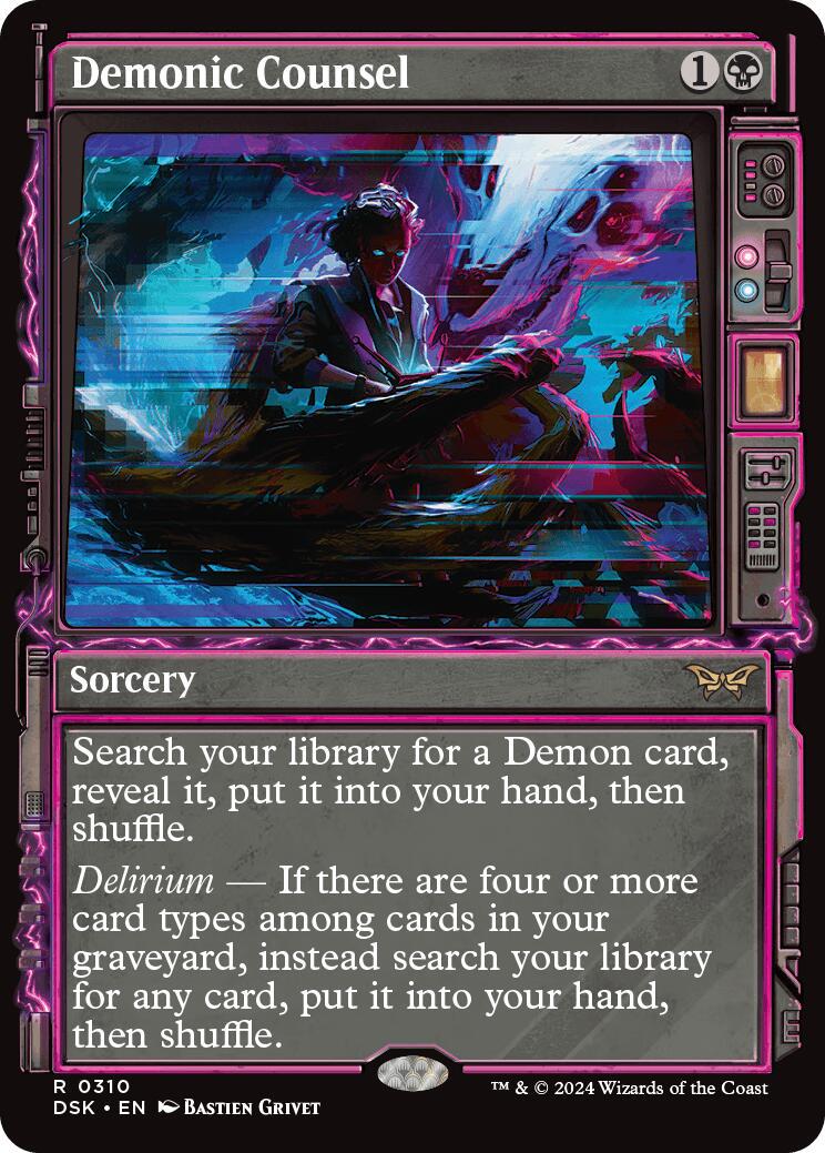 Demonic Counsel (Magic Duskmourn: House of Horror)