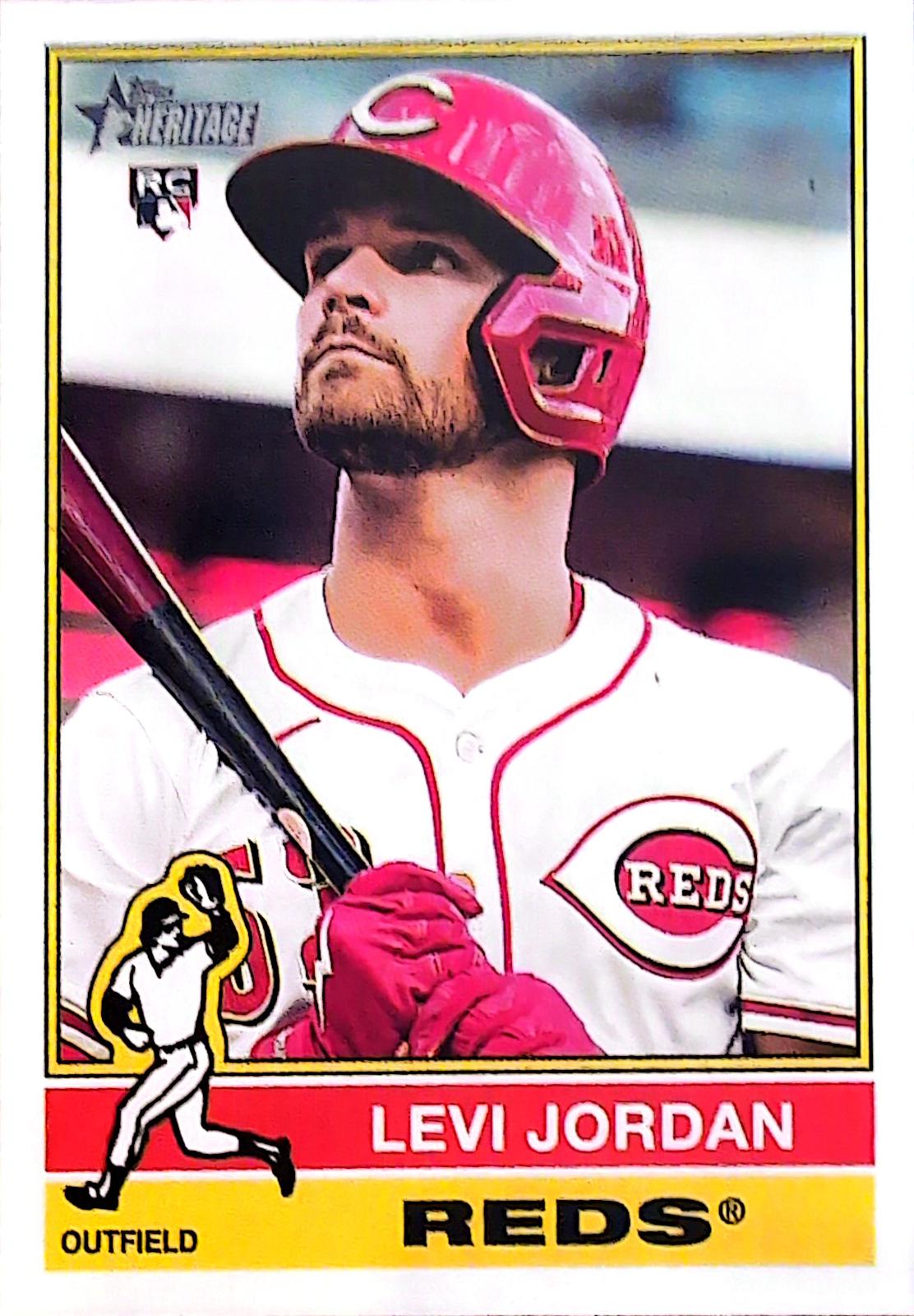 Levi Jordan #88 Baseball Cards 2025 Topps Heritage