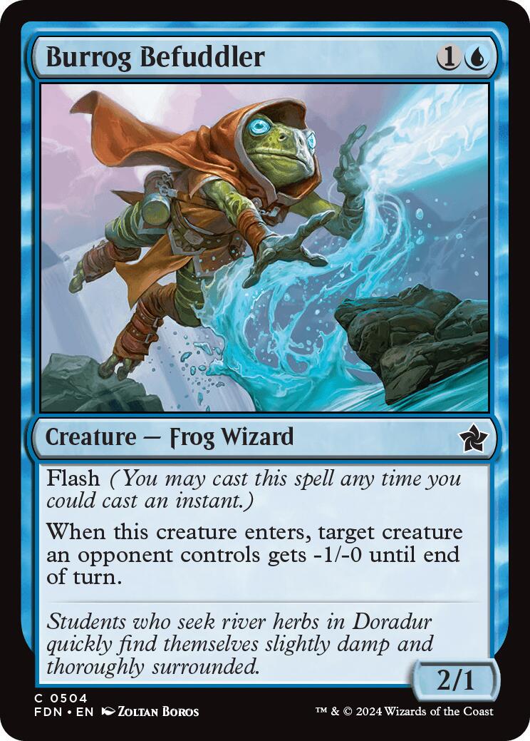 Burrog Befuddler (Magic Foundations)
