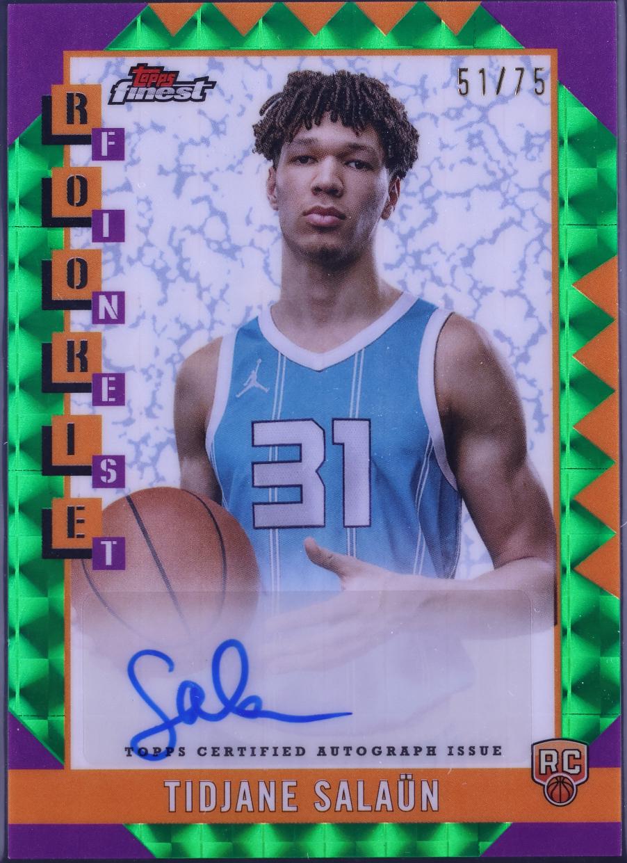 Tidjane Salaun [Green Geometric Refractor] #RFA-TS