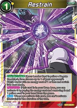 Restrain BT7-098 Dragon Ball Super Assault of the Saiyans