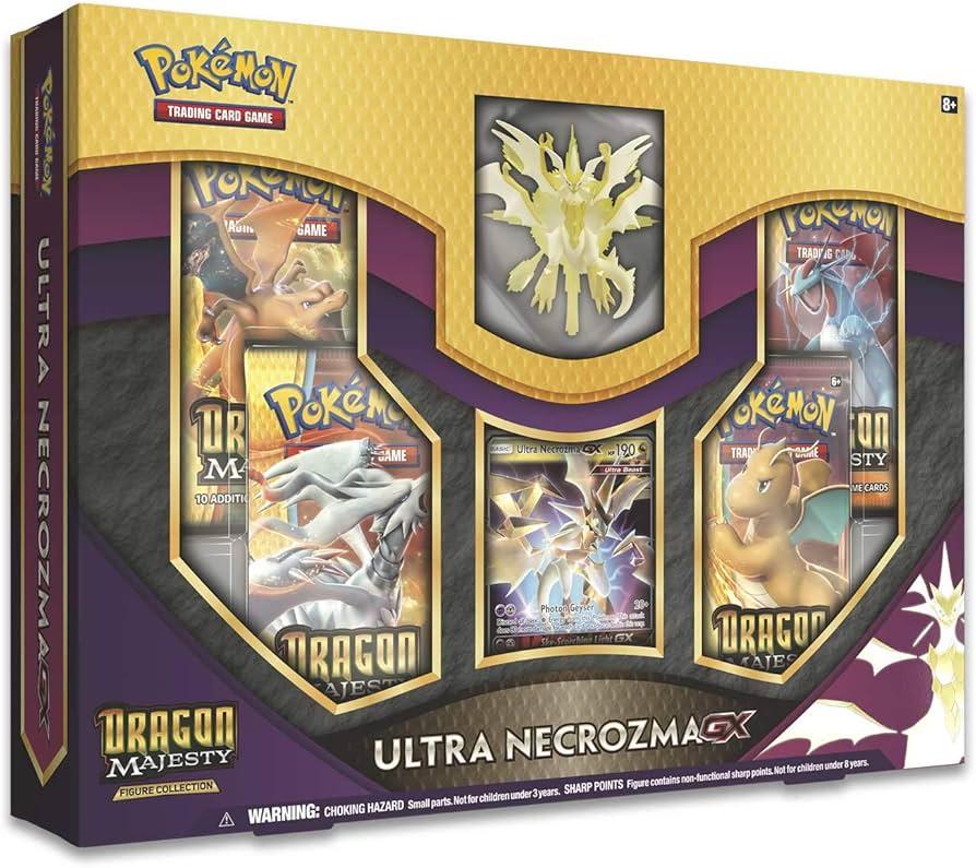 Ultra Necrozma GX Box Pokemon Dragon Majesty