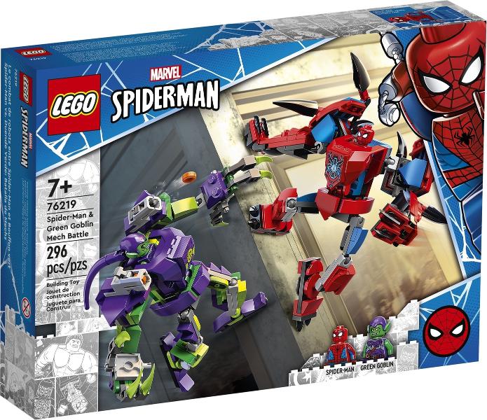 Spider-Man & Green Goblin Mech Battle #76219 LEGO Super Heroes