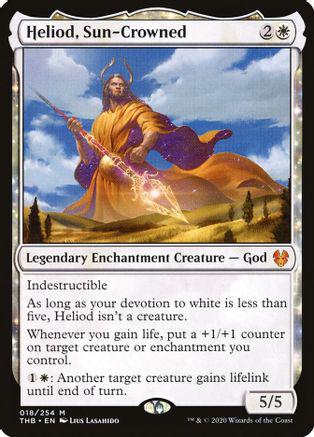 Heliod, Sun-Crowned #18 Magic Theros Beyond Death