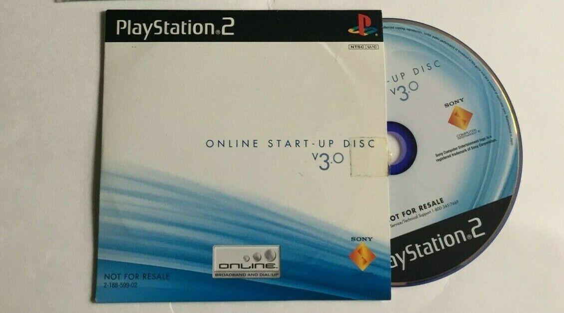 Online Start-up Disc 3.0 Playstation 2