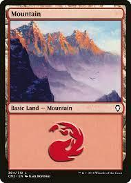 Mountain #304 Magic Commander Anthology Volume II