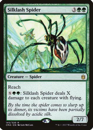 Silklash Spider #145 Magic Commander Anthology