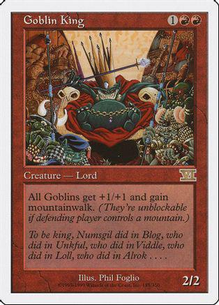 Goblin King Magic 6th Edition