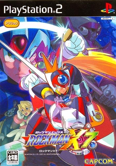 Rockman X7 JP Playstation 2