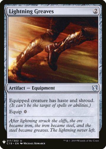 Lightning Greaves #217 Magic Mystery Booster