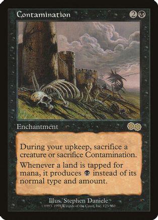 Contamination Magic Urzas Saga