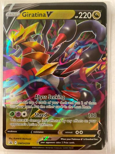 Giratina V #SWSH259 Cover Art