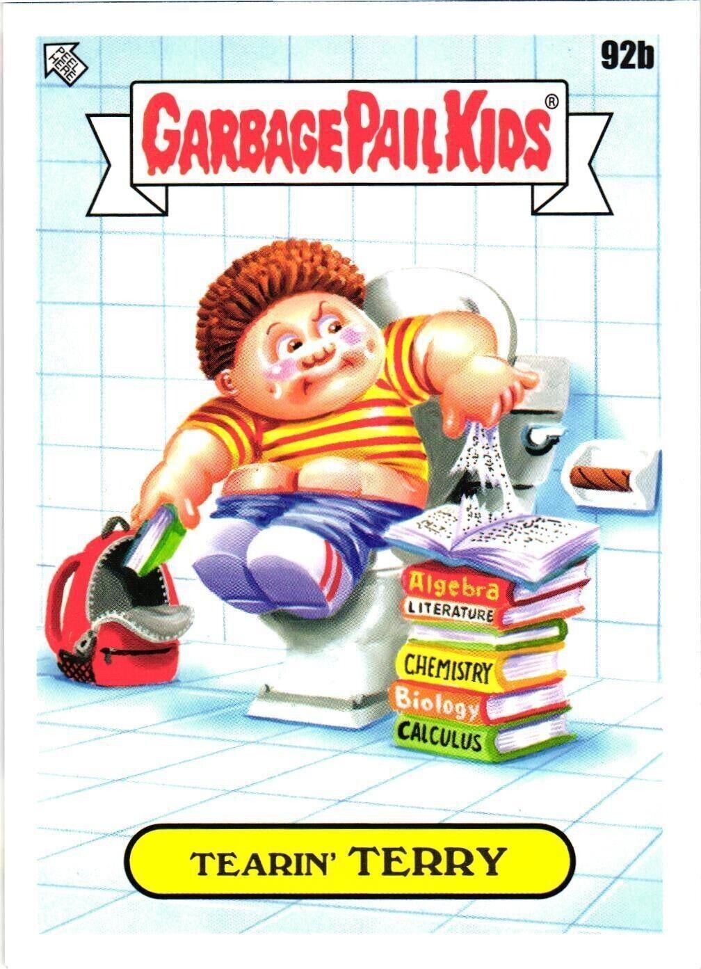 Tearin' Terry #92b Garbage Pail Kids Book Worms