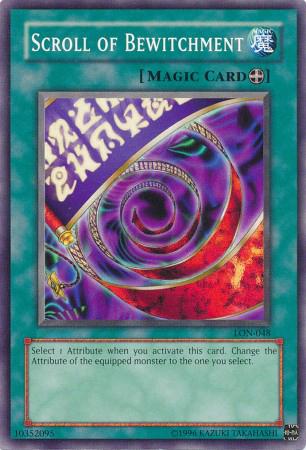 Scroll of Bewitchment LON-048 YuGiOh Labyrinth of Nightmare
