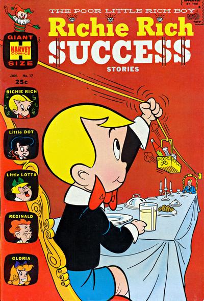 Richie Rich Success Stories #17 (1968) Comic Books Richie Rich Success Stories