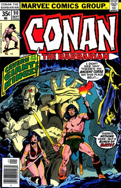 Conan the Barbarian #90 (1978) Comic Books Conan the Barbarian