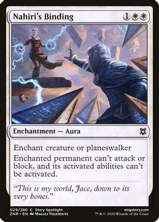 Nahiri's Binding Magic Zendikar Rising