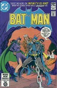 Batman #334 (1981) Comic Books Batman