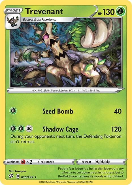 Trevenant #15 Pokemon Rebel Clash