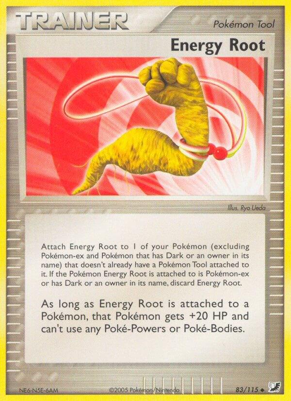 Energy Root #83 Pokemon Unseen Forces