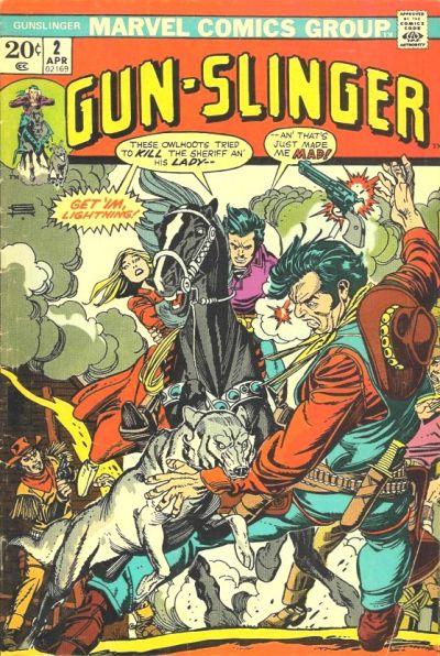 Gun-Slinger #2 (1973) Comic Books Gun-Slinger