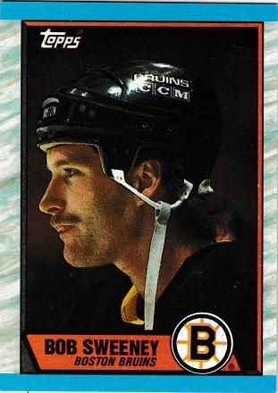 Bob Sweeney #135 1989-90 Topps Hockey