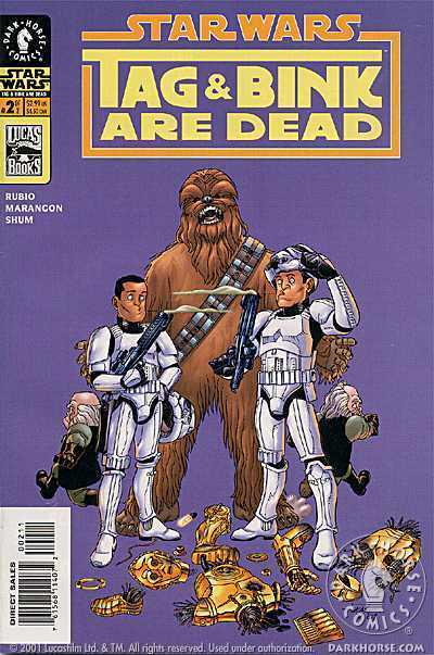 Star Wars: Tag & Bink Are Dead #2 (2001) Comic Books Star Wars: Tag & Bink Are Dead