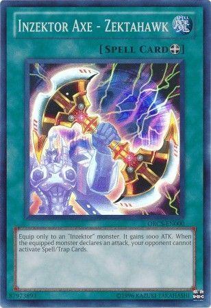 Inzektor Axe - Zektahawk ORCS-EN000 YuGiOh Order of Chaos
