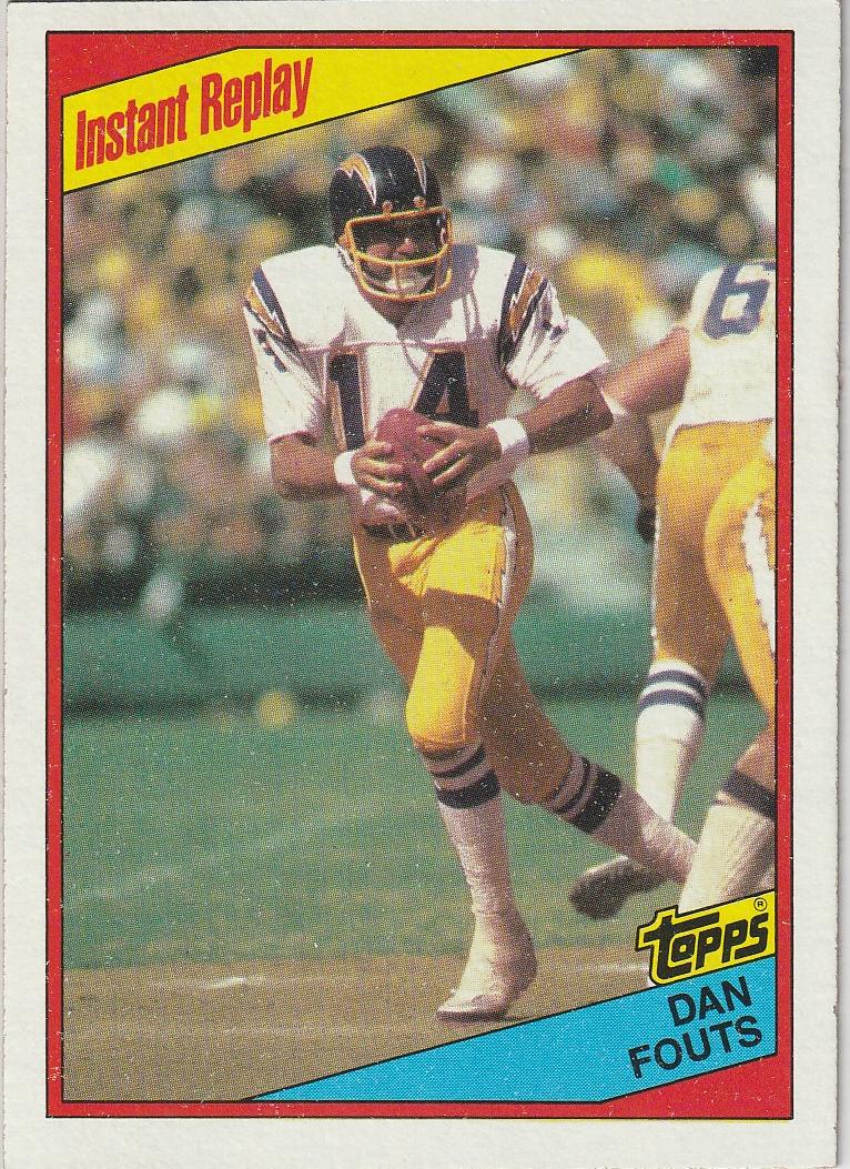 Dan Fouts #180 1984 Topps Football