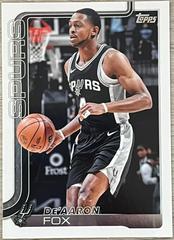 De'Aaron Fox #196 Prices | 2025 Topps | Basketball Cards