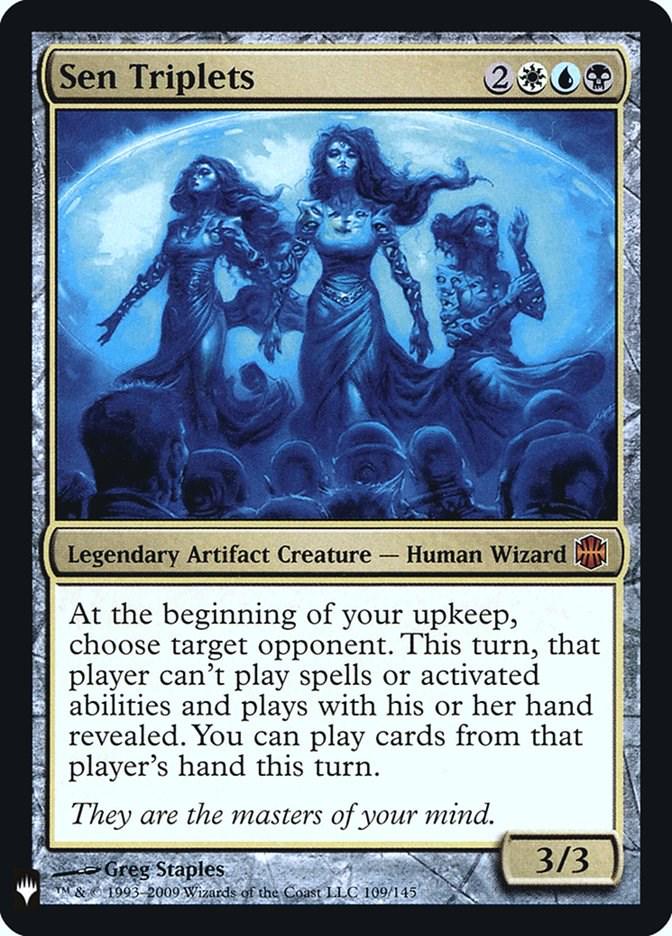 Sen Triplets [Foil] #109 Prices | Magic The List Reprints | Magic Cards