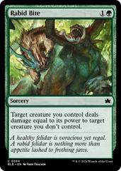 Rabid Bite #394 Magic Bloomburrow Prices