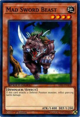 Mad Sword Beast SS03-ENA09 YuGiOh Speed Duel Starter Decks: Ultimate Predators
