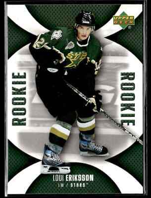 Loui Eriksson #115 Hockey Cards 2006 Upper Deck Mini Jersey Collection